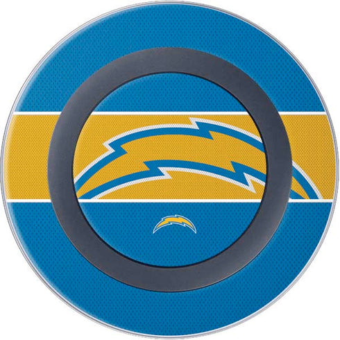 NFL Los Angeles Chargers Zone Block Wireless Charger Skin