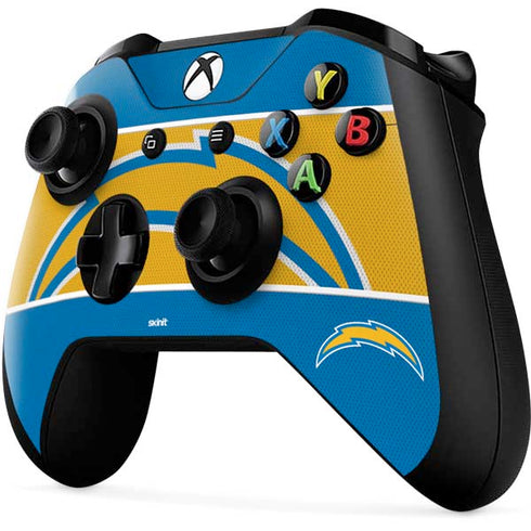 NFL Los Angeles Chargers Zone Block Xbox One X Controller Skin