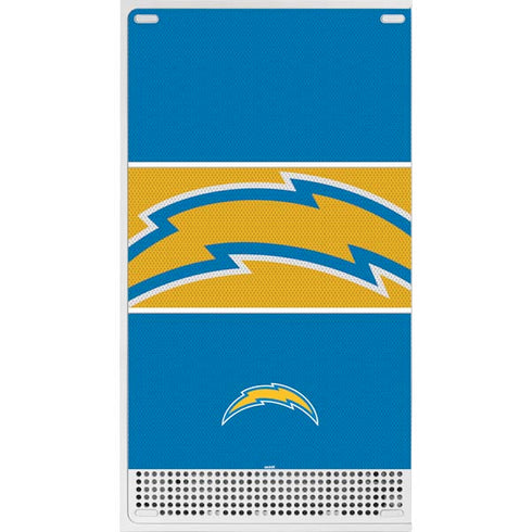 NFL Los Angeles Chargers Zone Block Xbox Series S Skins