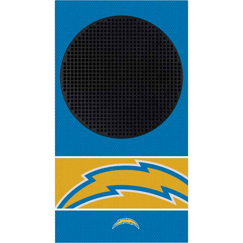 NFL Los Angeles Chargers Zone Block Xbox Series S Console Skin