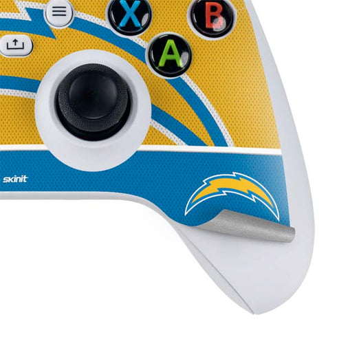 NFL Los Angeles Chargers Zone Block Xbox Series S Controller Skin