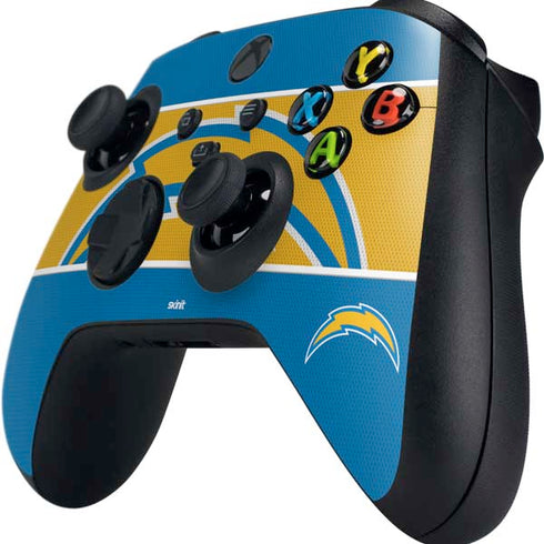 NFL Los Angeles Chargers Zone Block Xbox Series X Controller Skin