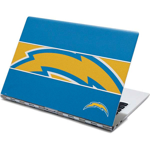 NFL Los Angeles Chargers Zone Block Yoga 910 2-in-1 14in Touch-Screen Skin