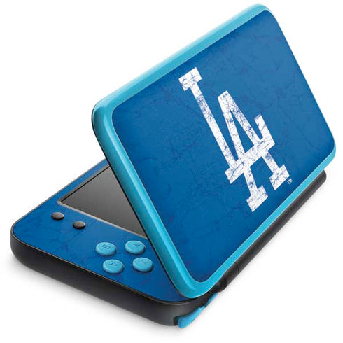 MLB Los Angeles Dodgers - Solid Distressed Nintendo 2DS XL (2017) Skin