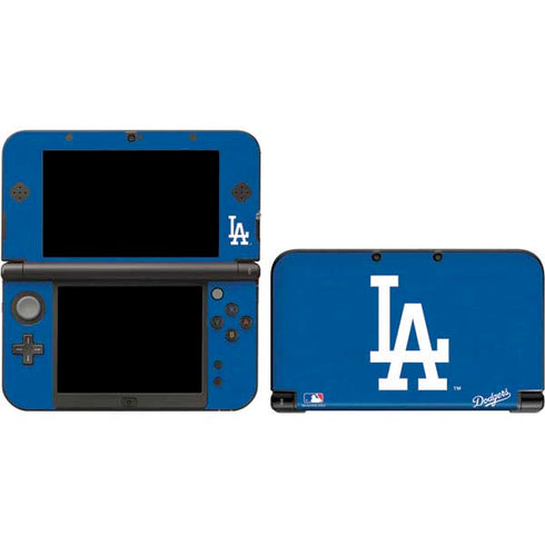 MLB Los Angeles Dodgers - Solid Distressed 3DS XL 2015 Skin