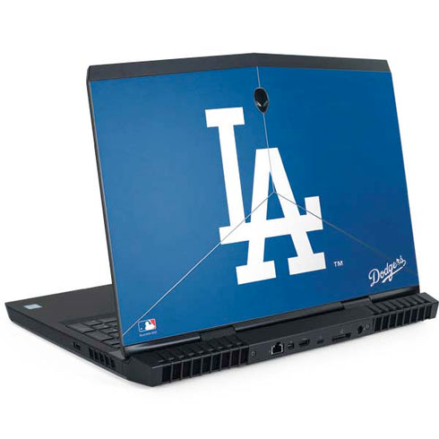 MLB Los Angeles Dodgers - Solid Distressed Dell Alienware Skin