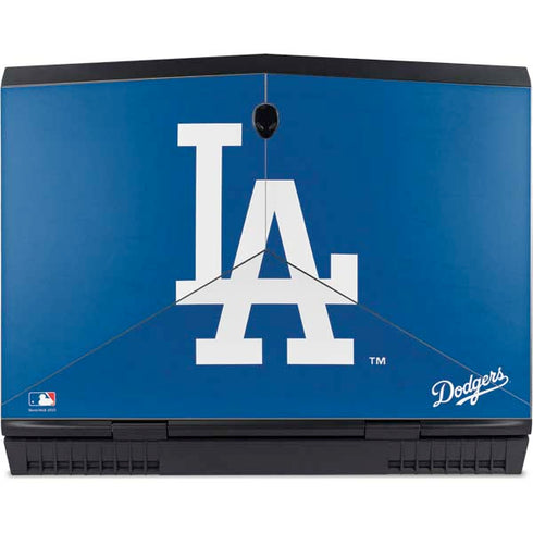 MLB Los Angeles Dodgers - Solid Distressed Dell Alienware Skin