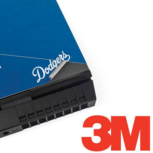 MLB Los Angeles Dodgers - Solid Distressed Dell Alienware Skin