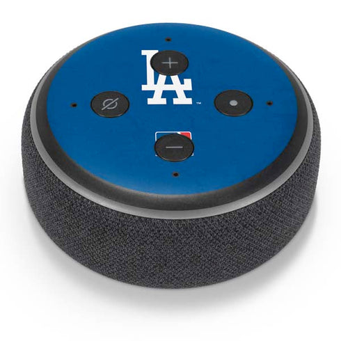 MLB Los Angeles Dodgers - Solid Distressed Amazon Echo Dot Skin
