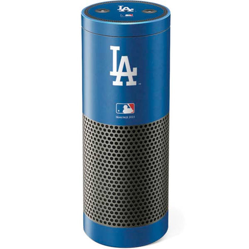MLB Los Angeles Dodgers - Solid Distressed Amazon Echo Skin
