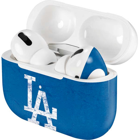 MLB Los Angeles Dodgers - Solid Distressed Apple AirPods Pro Skin