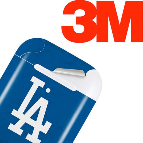 MLB Los Angeles Dodgers - Solid Distressed Apple AirPods Skin