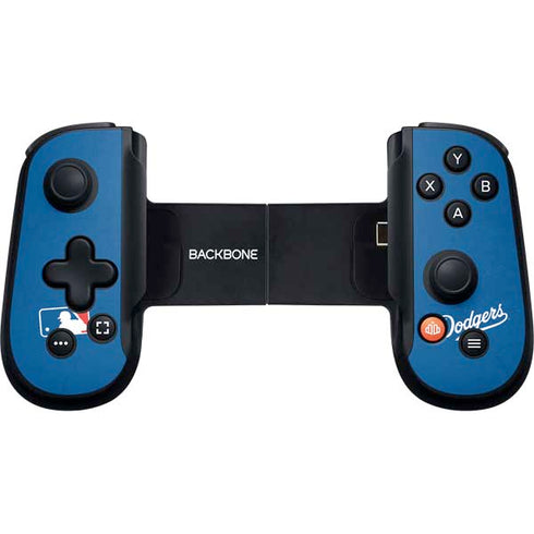 MLB Los Angeles Dodgers - Solid Distressed Backbone One for iPhone Game Controller Skin