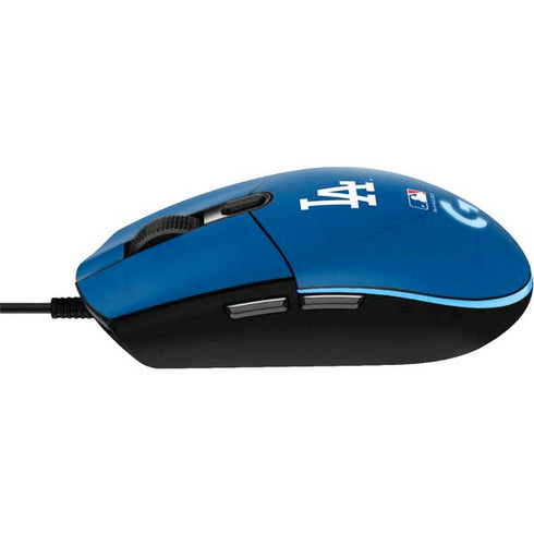 MLB Los Angeles Dodgers - Solid Distressed G203 Prodigy RGB Wired Gaming Mouse Skin
