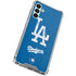 MLB Los Angeles Dodgers - Solid Distressed Galaxy A13 5G Clear Case