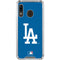 MLB Los Angeles Dodgers - Solid Distressed Galaxy A30 Clear Case