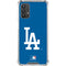 MLB Los Angeles Dodgers - Solid Distressed Galaxy A32 5G Clear Case