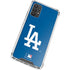 MLB Los Angeles Dodgers - Solid Distressed Galaxy A32 5G Clear Case