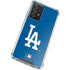 MLB Los Angeles Dodgers - Solid Distressed Galaxy A52 5G Clear Case