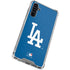 MLB Los Angeles Dodgers - Solid Distressed Galaxy A54 5G Clear Case
