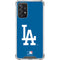 MLB Los Angeles Dodgers - Solid Distressed Galaxy A72 5G Clear Case