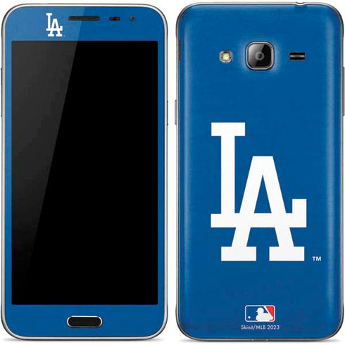 MLB Los Angeles Dodgers - Solid Distressed Galaxy J3 Skin