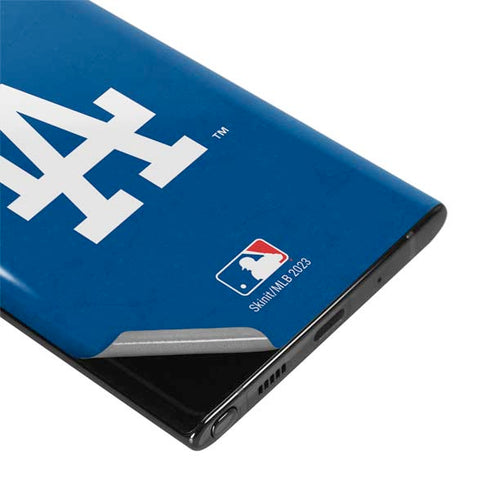 MLB Los Angeles Dodgers - Solid Distressed Galaxy Note 10 Plus Skin