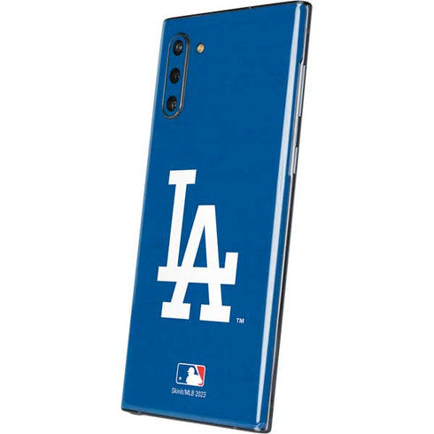 MLB Los Angeles Dodgers - Solid Distressed Galaxy Note 10 Skin