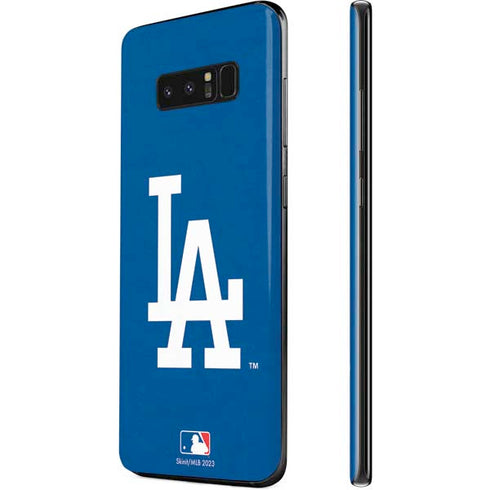 MLB Los Angeles Dodgers - Solid Distressed Galaxy Note 8 Skin