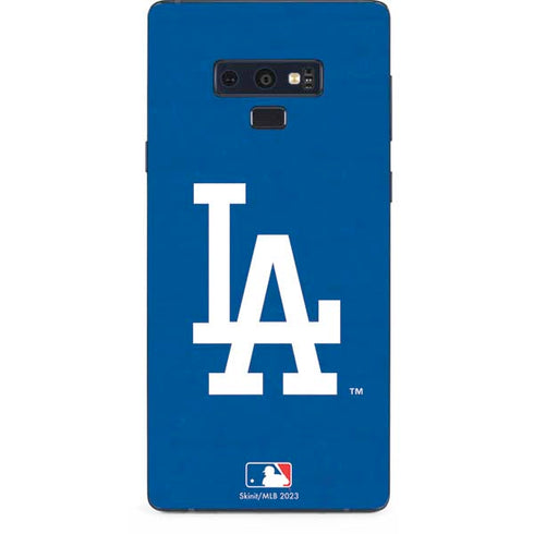 MLB Los Angeles Dodgers - Solid Distressed Galaxy Note 9 Skin