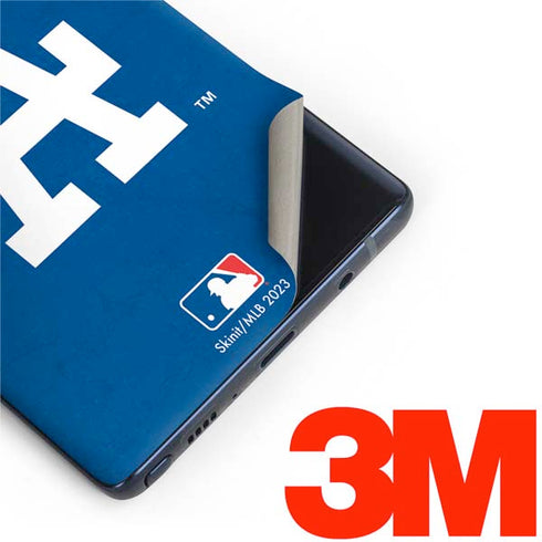 MLB Los Angeles Dodgers - Solid Distressed Galaxy Note 9 Skin