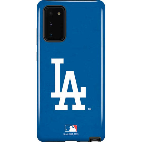 MLB Los Angeles Dodgers - Solid Distressed Galaxy Note20 5G Pro Case