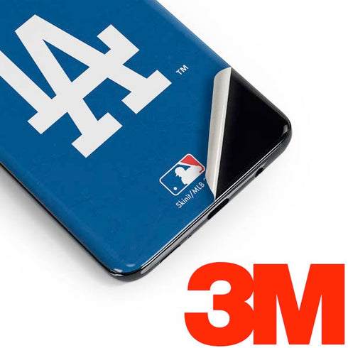 MLB Los Angeles Dodgers - Solid Distressed Galaxy S10 Plus Skin