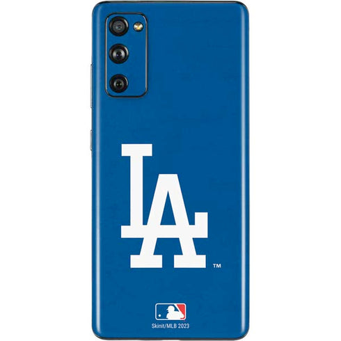 MLB Los Angeles Dodgers - Solid Distressed Galaxy S20 Fan Edition Skin