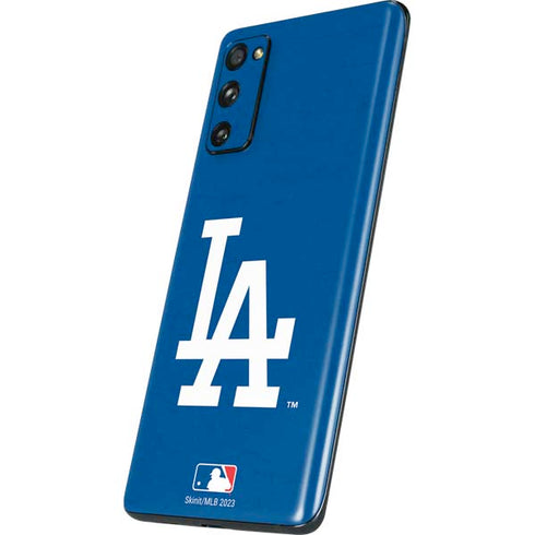 MLB Los Angeles Dodgers - Solid Distressed Galaxy S20 Fan Edition Skin