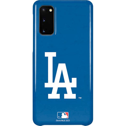 MLB Los Angeles Dodgers - Solid Distressed Galaxy S20 Lite Case