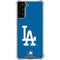 MLB Los Angeles Dodgers - Solid Distressed Galaxy S21 Plus 5G Clear Case