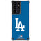 MLB Los Angeles Dodgers - Solid Distressed Galaxy S21 Ultra 5G Clear Case