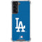 MLB Los Angeles Dodgers - Solid Distressed Galaxy S22 Clear Case