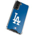 MLB Los Angeles Dodgers - Solid Distressed Galaxy S22 Plus Clear Case