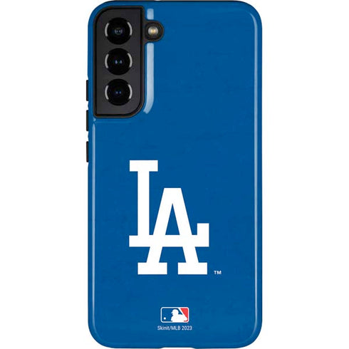 MLB Los Angeles Dodgers - Solid Distressed Galaxy S22 Plus Pro Case