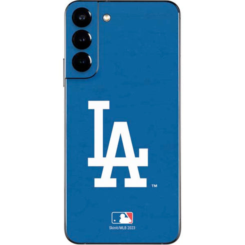 MLB Los Angeles Dodgers - Solid Distressed Galaxy S22 Plus Skin