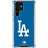 MLB Los Angeles Dodgers - Solid Distressed Galaxy S22 Ultra Clear Case