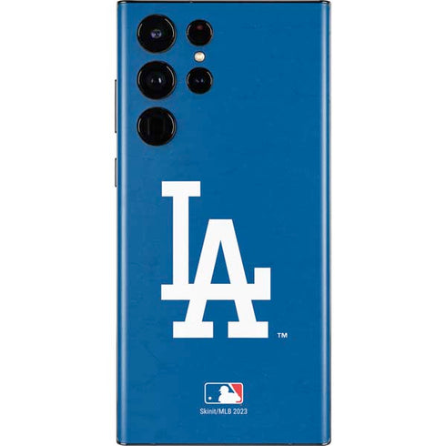 MLB Los Angeles Dodgers - Solid Distressed Galaxy S22 Ultra Skin
