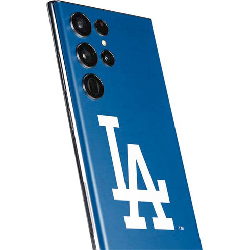 MLB Los Angeles Dodgers - Solid Distressed Galaxy S22 Ultra Skin