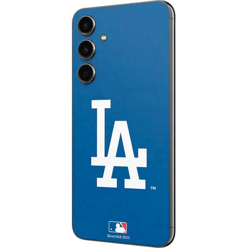 MLB Los Angeles Dodgers - Solid Distressed Galaxy S23 FE Skin