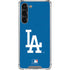 MLB Los Angeles Dodgers - Solid Distressed Galaxy S23 Plus Clear Case