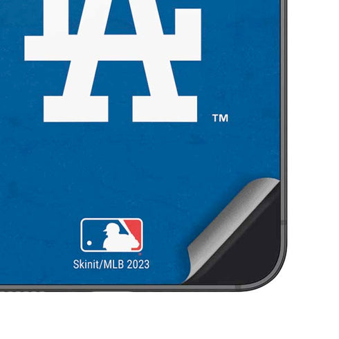 MLB Los Angeles Dodgers - Solid Distressed Galaxy S23 Plus Skin