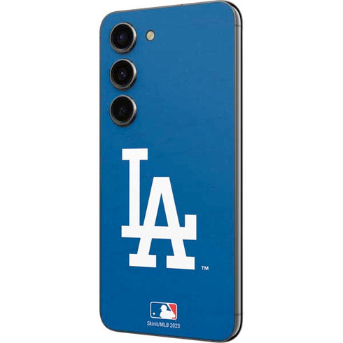 MLB Los Angeles Dodgers - Solid Distressed Galaxy S23 Skin