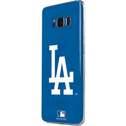 MLB Los Angeles Dodgers - Solid Distressed Galaxy S8 Skin